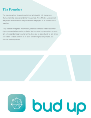 Brochure Design by jcomella.design for Bud Up  | Design: #10857457