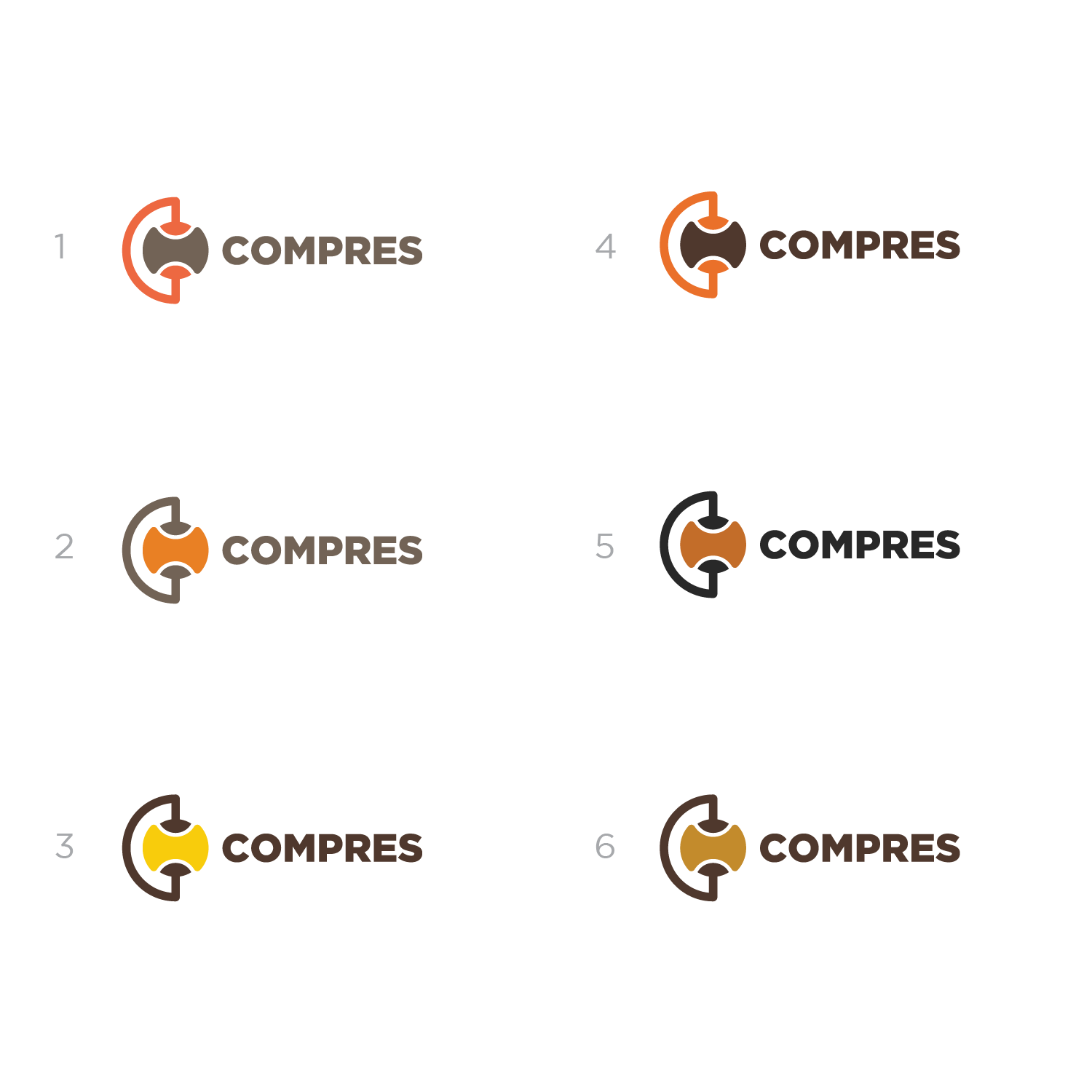 Logo Design by Ciprian.H for COMPRES | Design #11032597