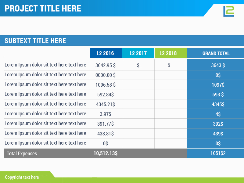 PowerPoint Design by Best Design Hub for L Squared Consulting | Design #10858064