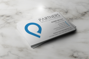 Diseño de Tarjeta de Presentación por Grafactory para Partners Travel Management | Diseño: #10870615