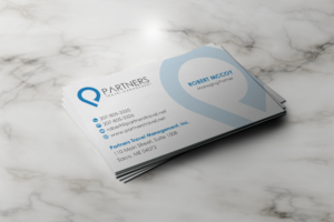 Diseño de Tarjeta de Presentación por Grafactory para Partners Travel Management | Diseño: #10881184