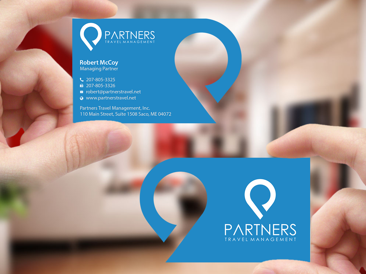 Diseño de Tarjeta de Presentación por Creations Box 2015 para Partners Travel Management | Diseño #10867712