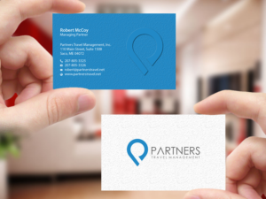Business Card Design by Creations Box 2015 for Partners Travel Management | Design: #10867716