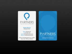 Business Card Design by Creations Box 2015 for Partners Travel Management | Design: #10867724