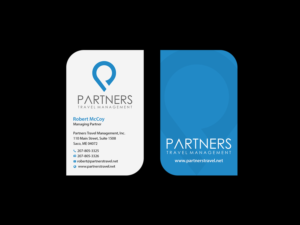 Business Card Design by Creations Box 2015 for Partners Travel Management | Design: #10867729