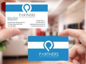 Business Card Design by Creations Box 2015 for Partners Travel Management | Design: #10867734