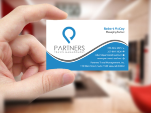 Business Card Design by Creations Box 2015 for Partners Travel Management | Design: #10867736