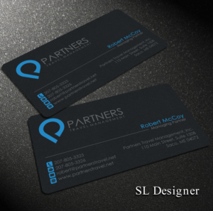 Business Card Design by SL Designer for Partners Travel Management | Design: #10856968