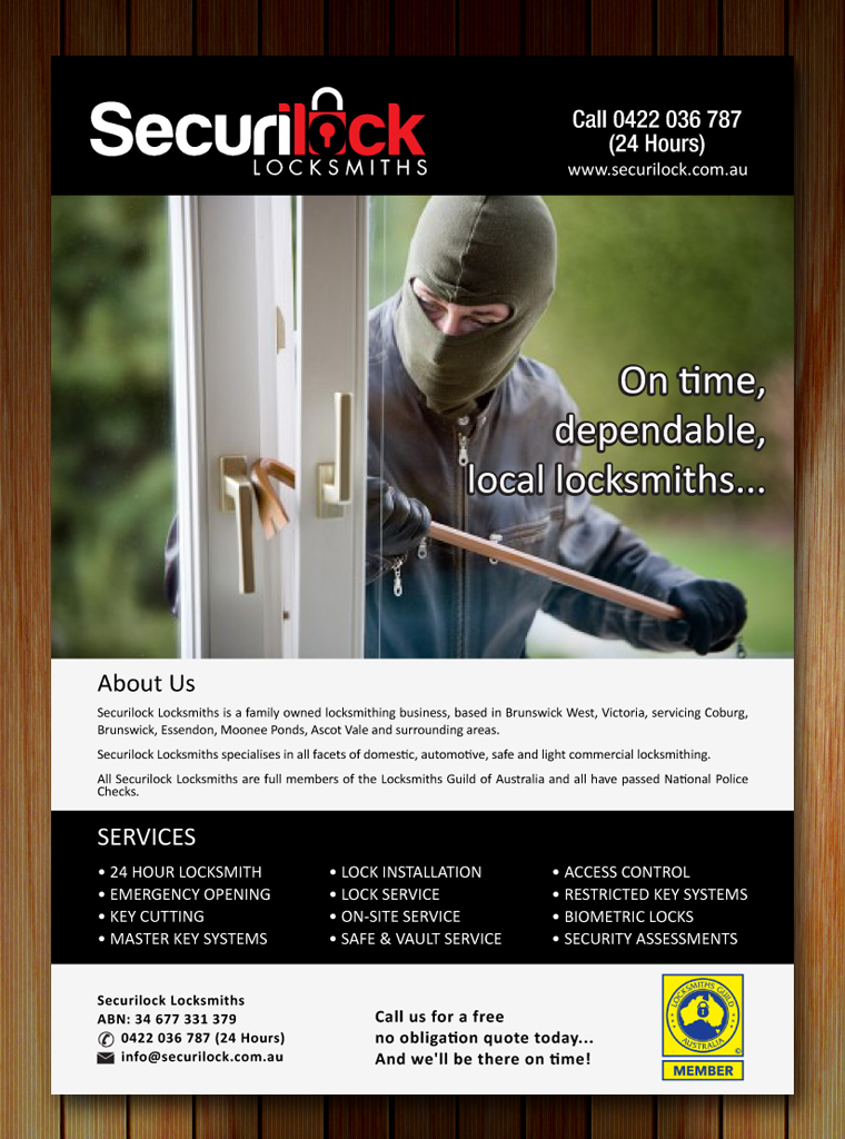 Flyer Design by Sbss for Safeguarding Services | Design #2260576