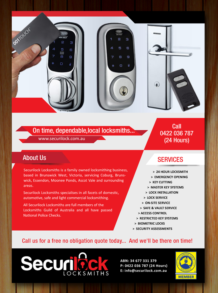 Flyer-Design von Sbss für Safeguarding Services | Design #2260579