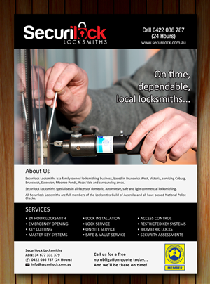 Flyer Design by Sbss for Safeguarding Services | Design: #2260751