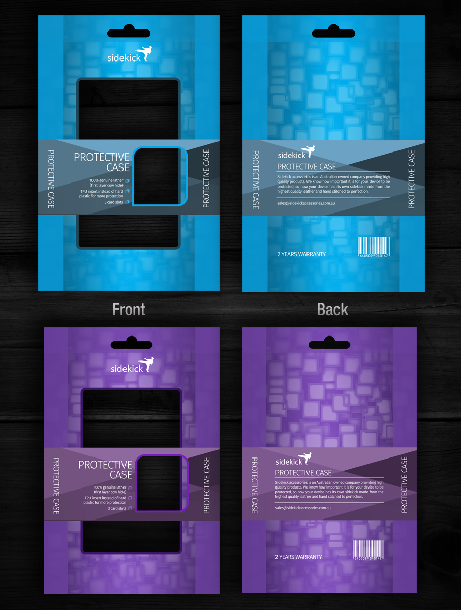Design Emballage par rug pour Sidekick Accessories | Design #10938124