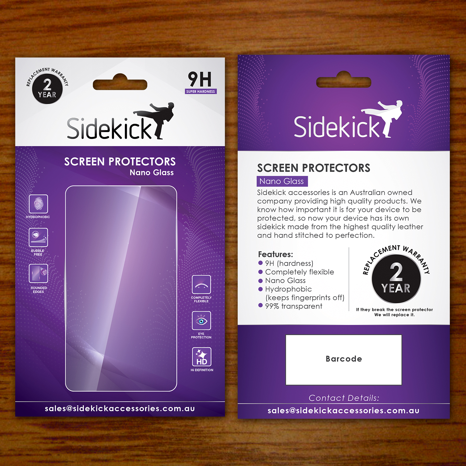 Diseño de Empaque por Souvik Roy (Alex Pro) para Sidekick Accessories | Diseño #10897473