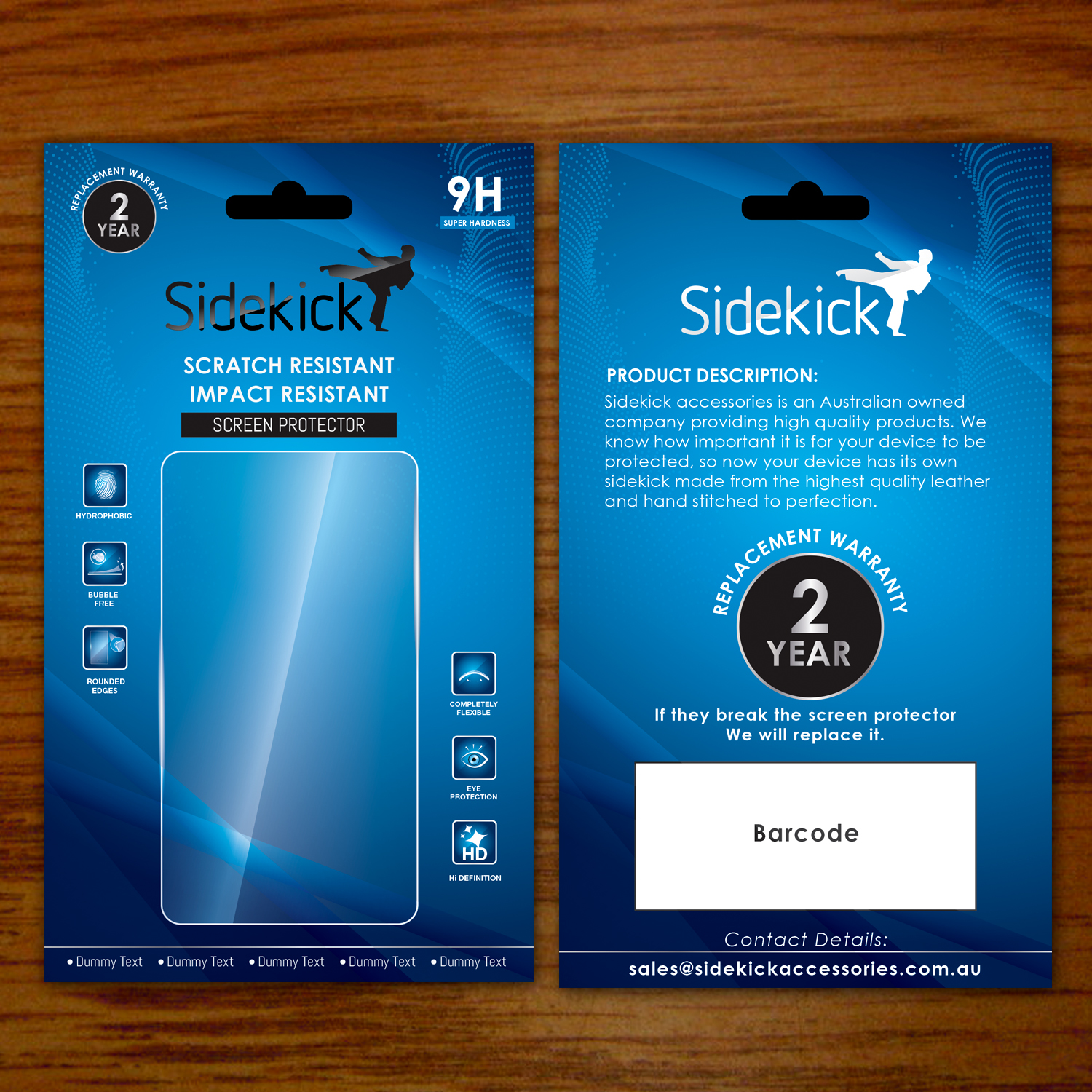 Diseño de Empaque por Souvik Roy (Alex Pro) para Sidekick Accessories | Diseño #10916982