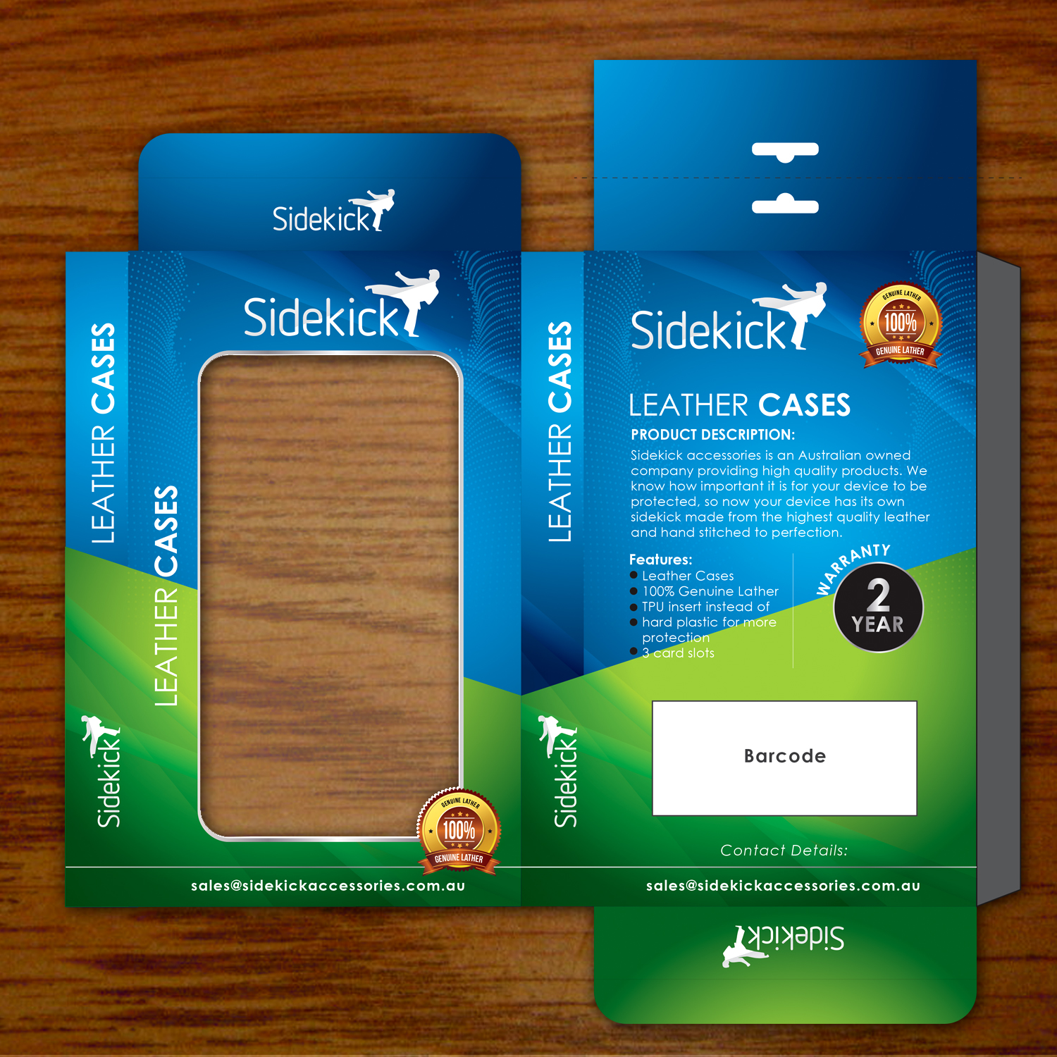 Diseño de Empaque por Souvik Roy (Alex Pro) para Sidekick Accessories | Diseño #10917368