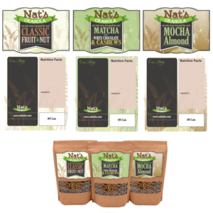 Nat's | Etikett-Design von Soula Vetter