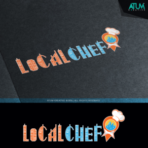 LOCAL CHEF | Logo Design by Atum Kreative™