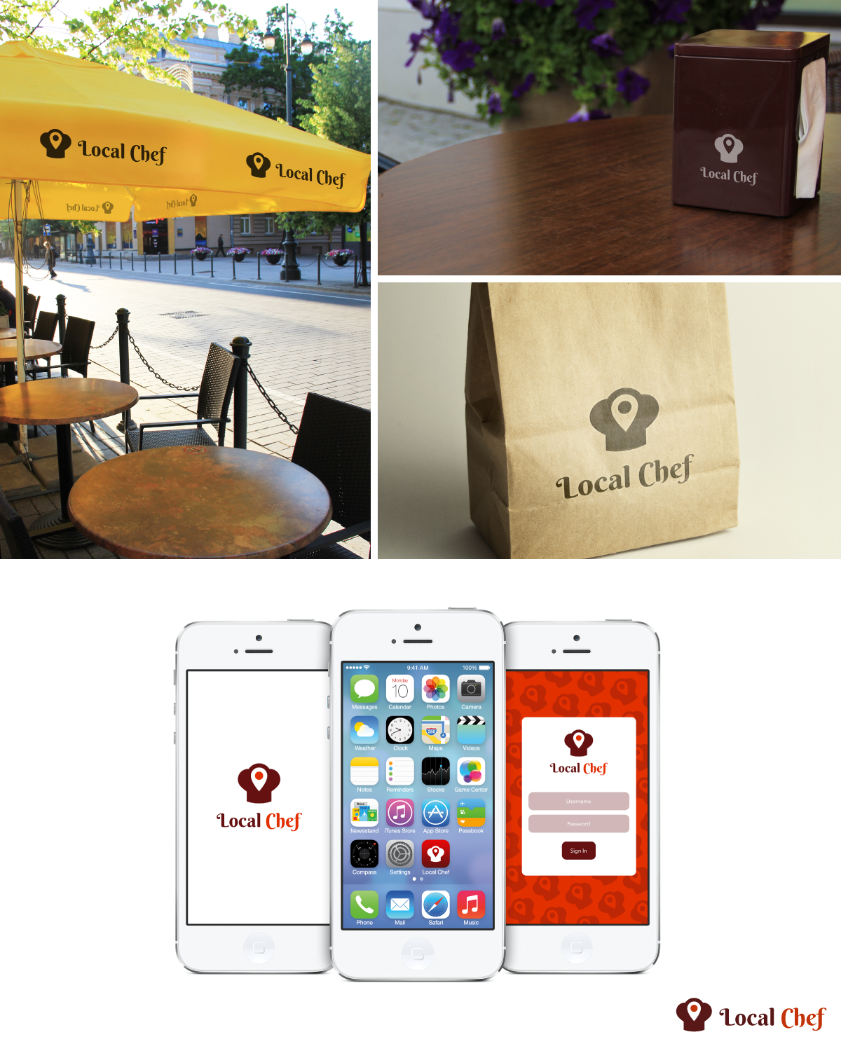 Logo Design by Ash  for LOCAL CHEF  | Design #10984697