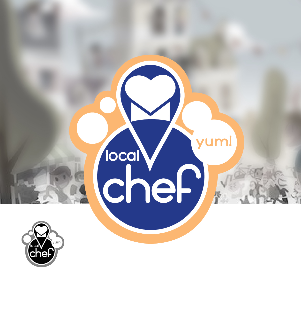Logo Design by CanDoDesign for LOCAL CHEF  | Design #10943641
