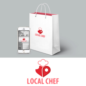 Logo Design by Ana White for LOCAL CHEF  | Design #10952666