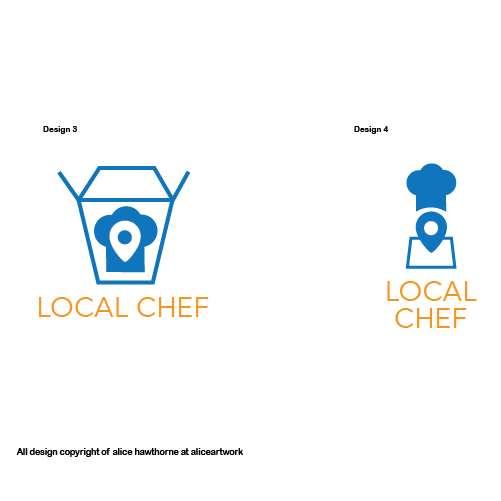 Logo-Design von alice artwork für LOCAL CHEF  | Design #10940408