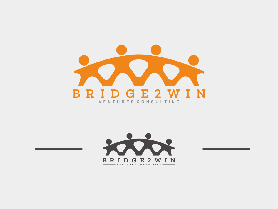 Logo Design by Bee Bee for Bridge2Win | Design #10924806