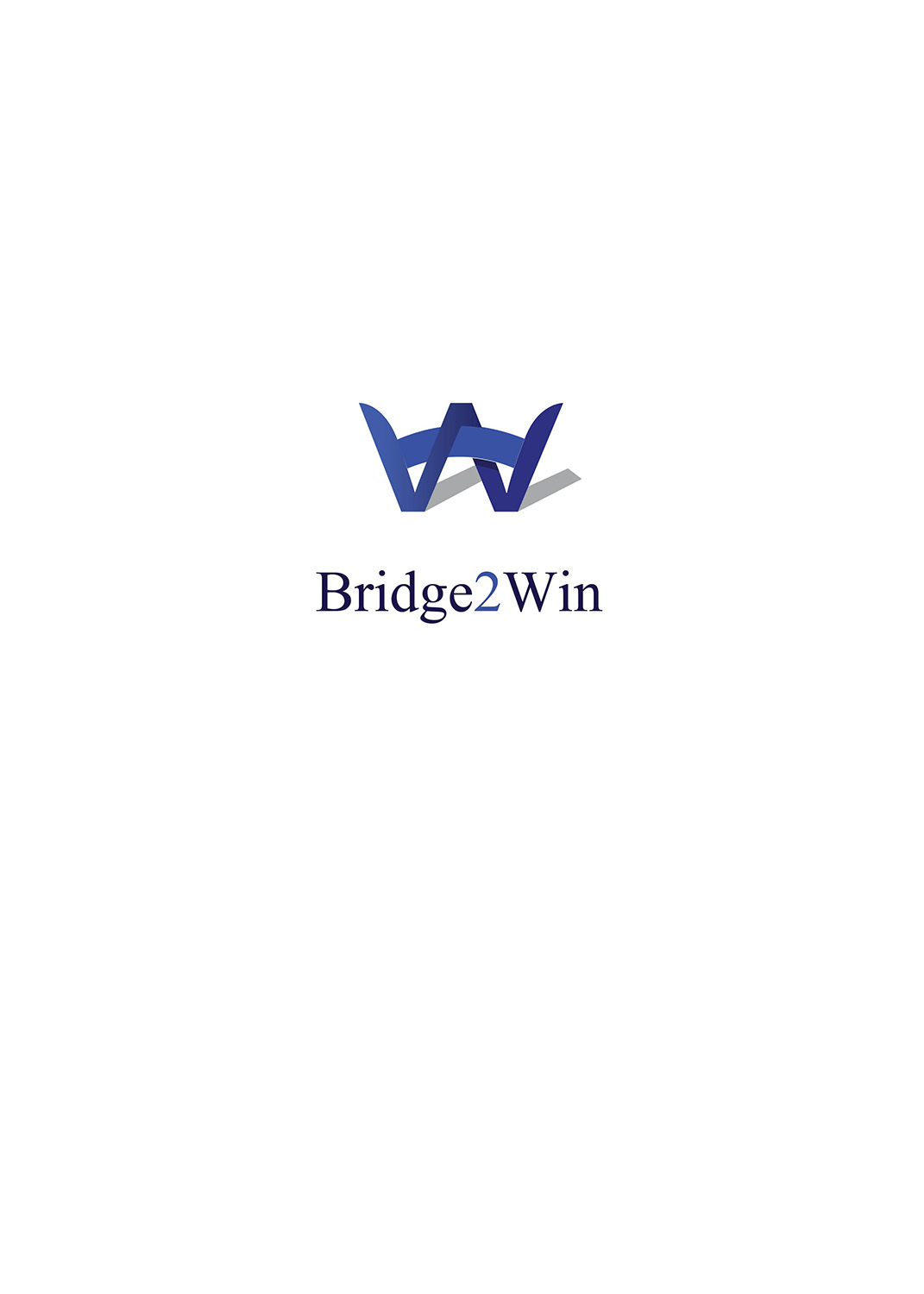 Logo-Design von A.STUDIO für Bridge2Win | Design #11010632