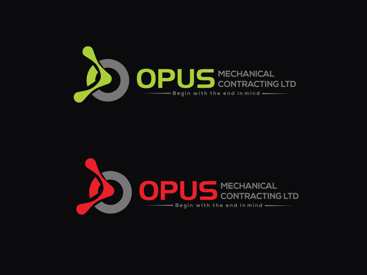 Design de Logo par Atec pour OPUS Mechanical | Design #10863681