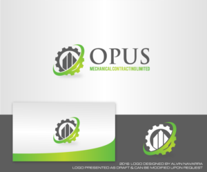 Design de Logo par alvinnavarra pour OPUS Mechanical | Design : #10881358