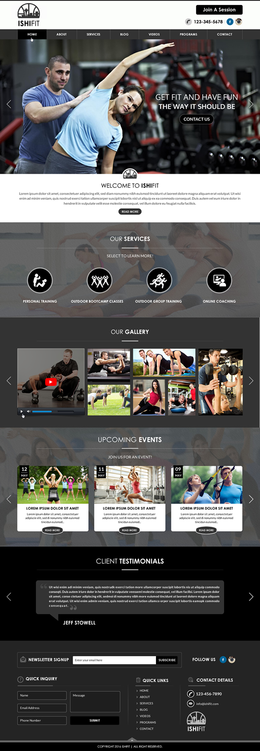Web Design by Sbss for this project | Design #10877344