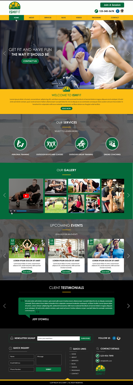 Web Design by Sbss for this project | Design #10877426