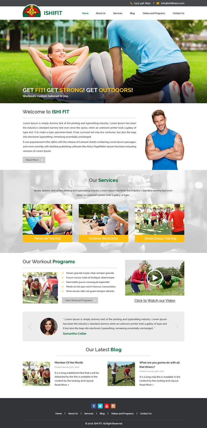 Web Design by Sbss for this project | Design #10883337