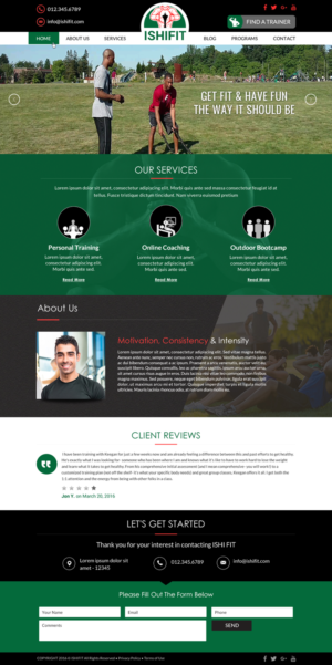 Diseño Web por Sbss para este proyecto | Diseño: #10887656
