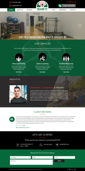 Diseño Web por Sbss para este proyecto | Diseño: #10887657