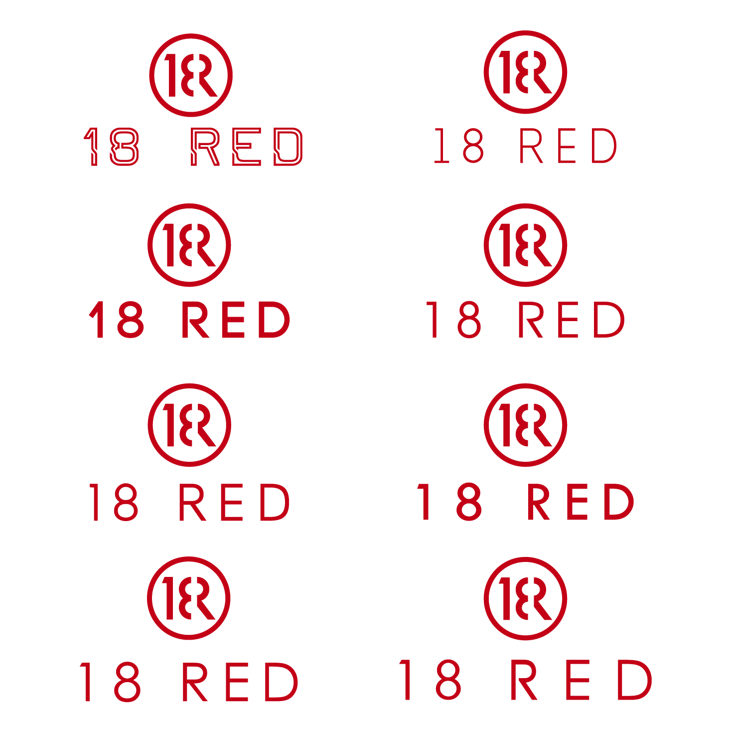 Diseño de Logo por abc. para 18 Red | Diseño #11097509