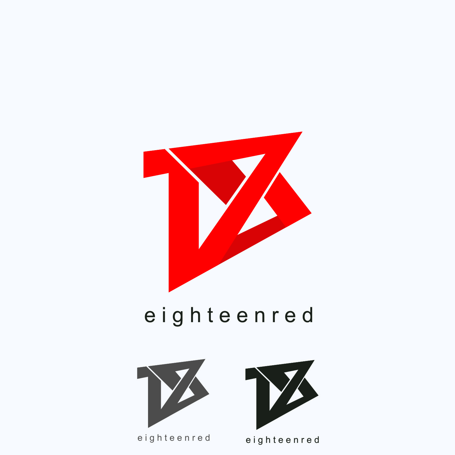 Logo Design by chemobali for 18 Red | Design #10890873
