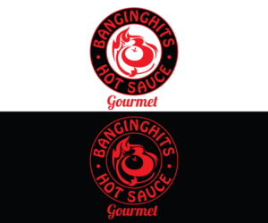 BANGINGHITS HOT SUACE | Logo Design by prodesigns99