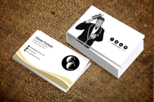 Business Card Design for Vintage Jazz | Visitenkarten-Design von Sandaruwan
