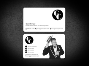Business Card Design for Vintage Jazz | Visitenkarten-Design von chandrayaan.creative