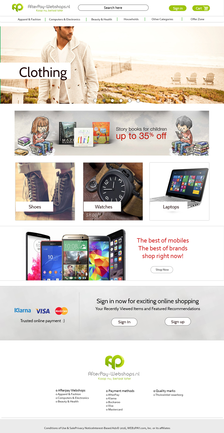 Web Design by BC Arts for Walgreen ICT Diensten | Design #11066348