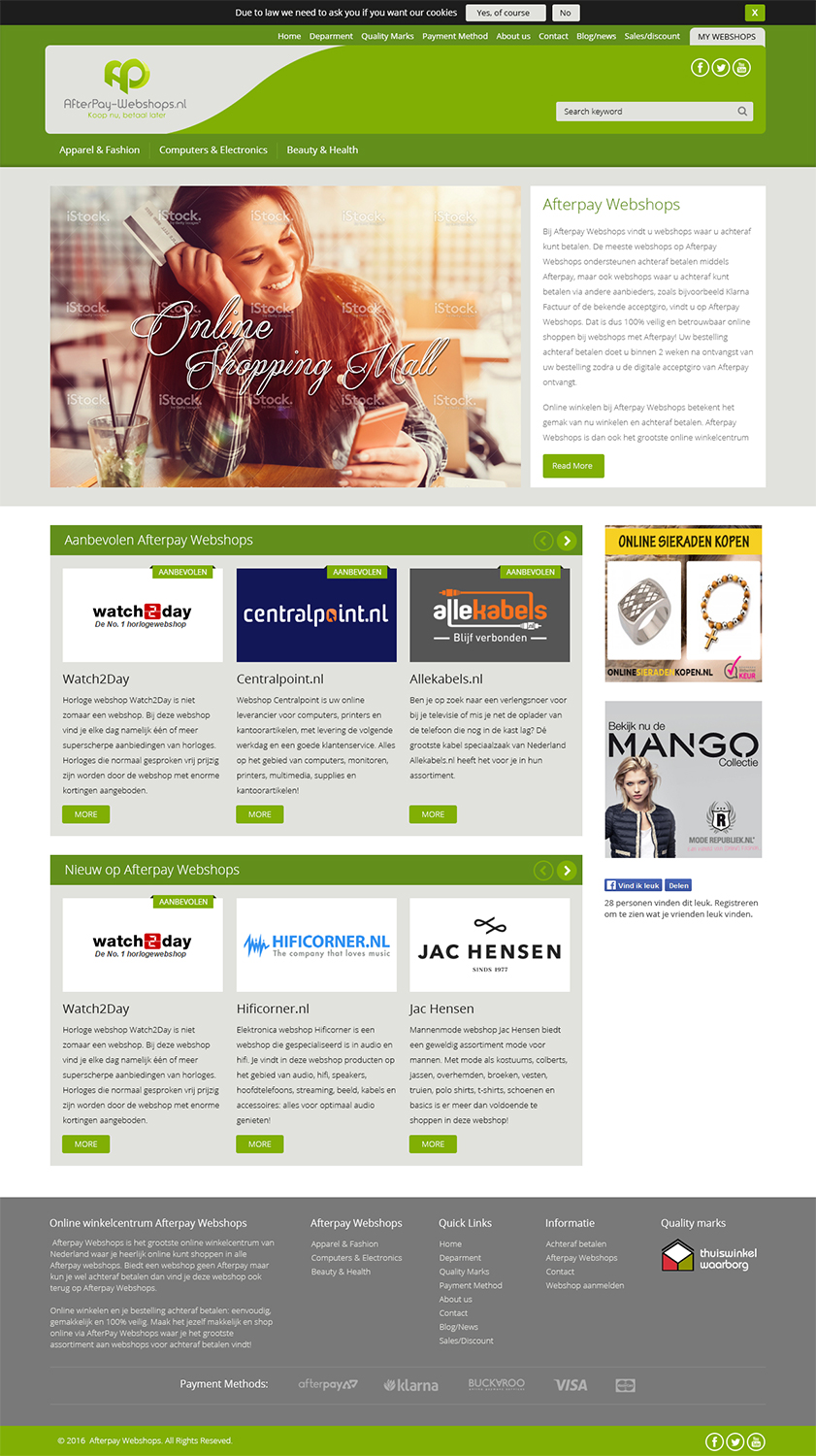 Web Design by RupalTechno for Walgreen ICT Diensten | Design #11084829