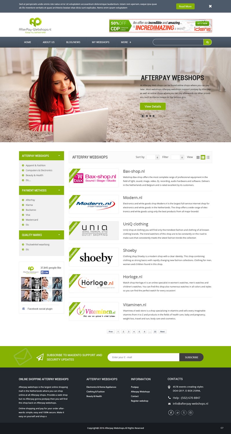 Web Design par pb pour Walgreen ICT Diensten | Design #10985845