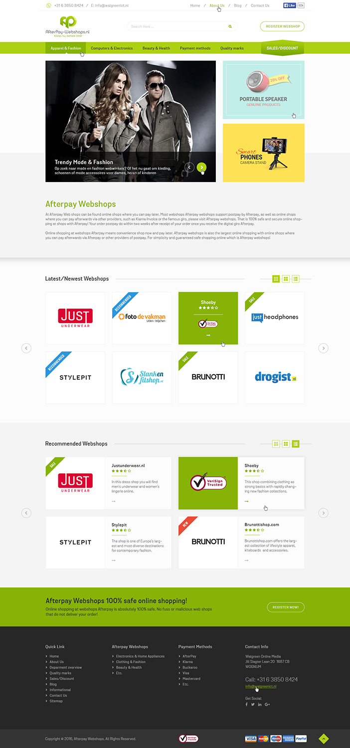 Web Design by Ved Web Services for Walgreen ICT Diensten | Design #11317838