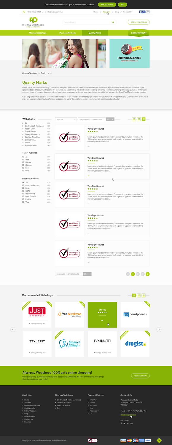 Web-Design von Ved Web Services für Walgreen ICT Diensten | Design #11366210