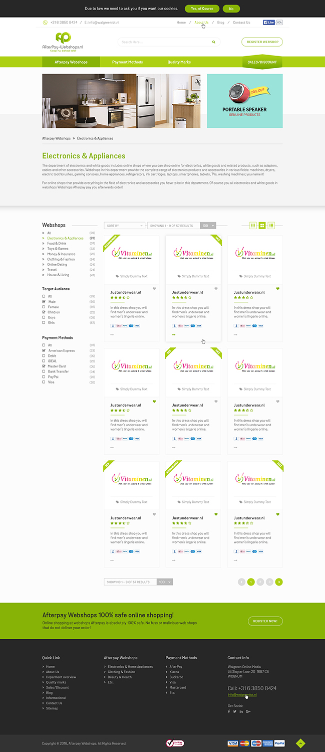 Diseño Web por Ved Web Services para Walgreen ICT Diensten | Diseño #11366211