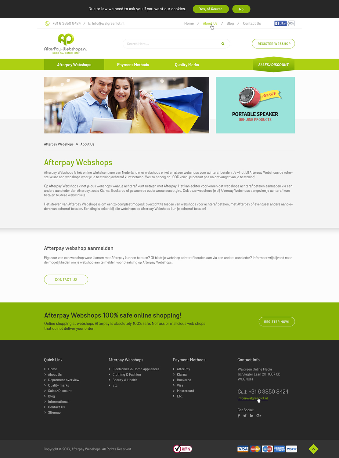 Web Design by Ved Web Services for Walgreen ICT Diensten | Design #11366212