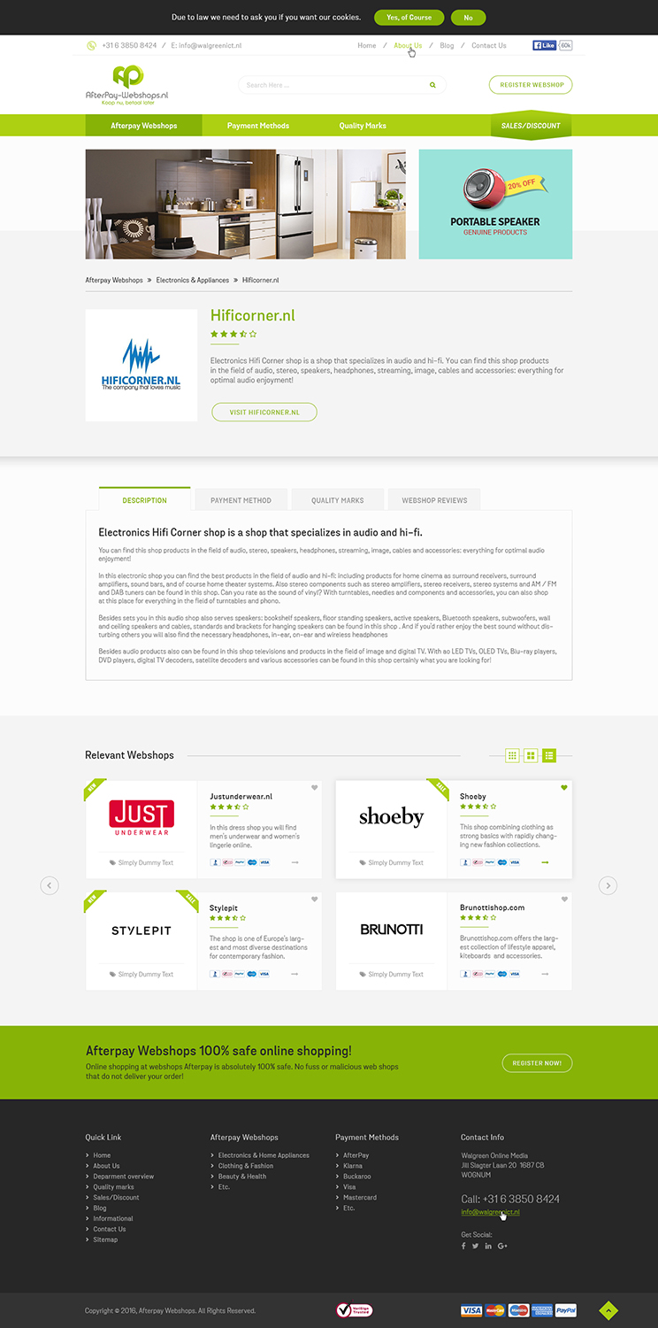 Web Design by Ved Web Services for Walgreen ICT Diensten | Design #11374707