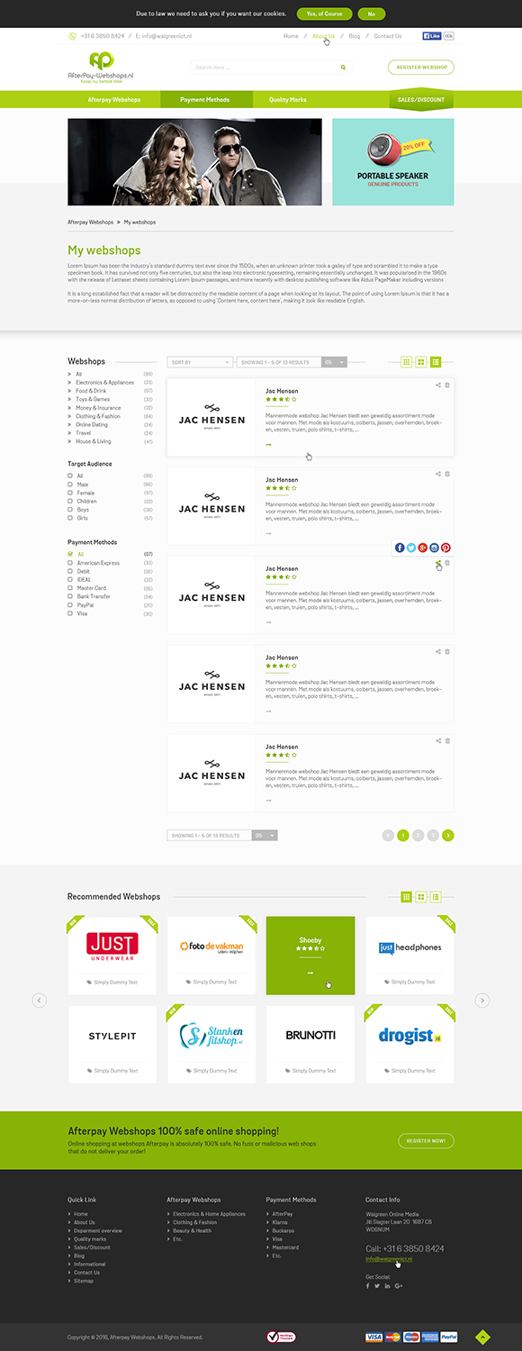 Web Design by Ved Web Services for Walgreen ICT Diensten | Design #11374719
