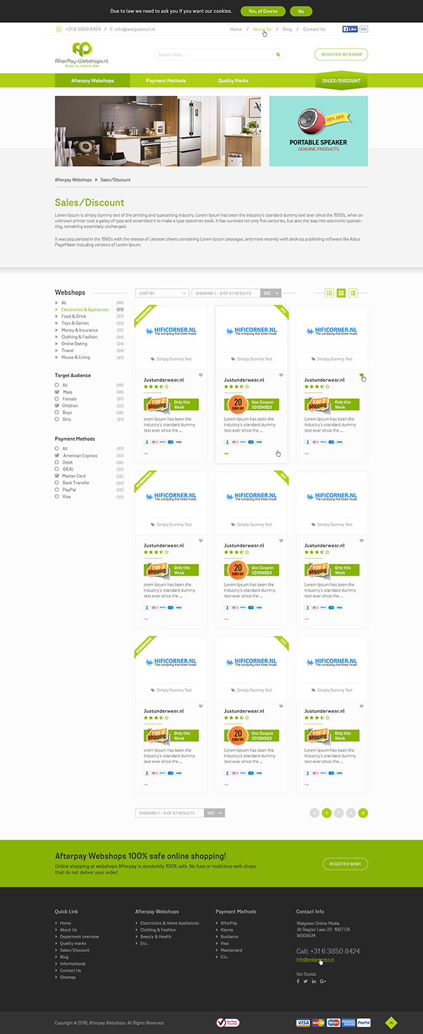 Web Design by Ved Web Services for Walgreen ICT Diensten | Design #11390501