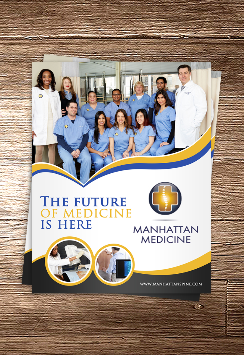 Diseño de Brochure por debdesign para Manhattan Medicine | Diseño #10877199